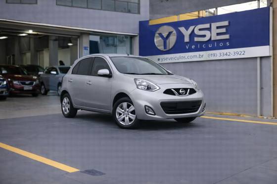 NISSAN MARCH 1.0 SV 12V FLEX 4P MANUAL